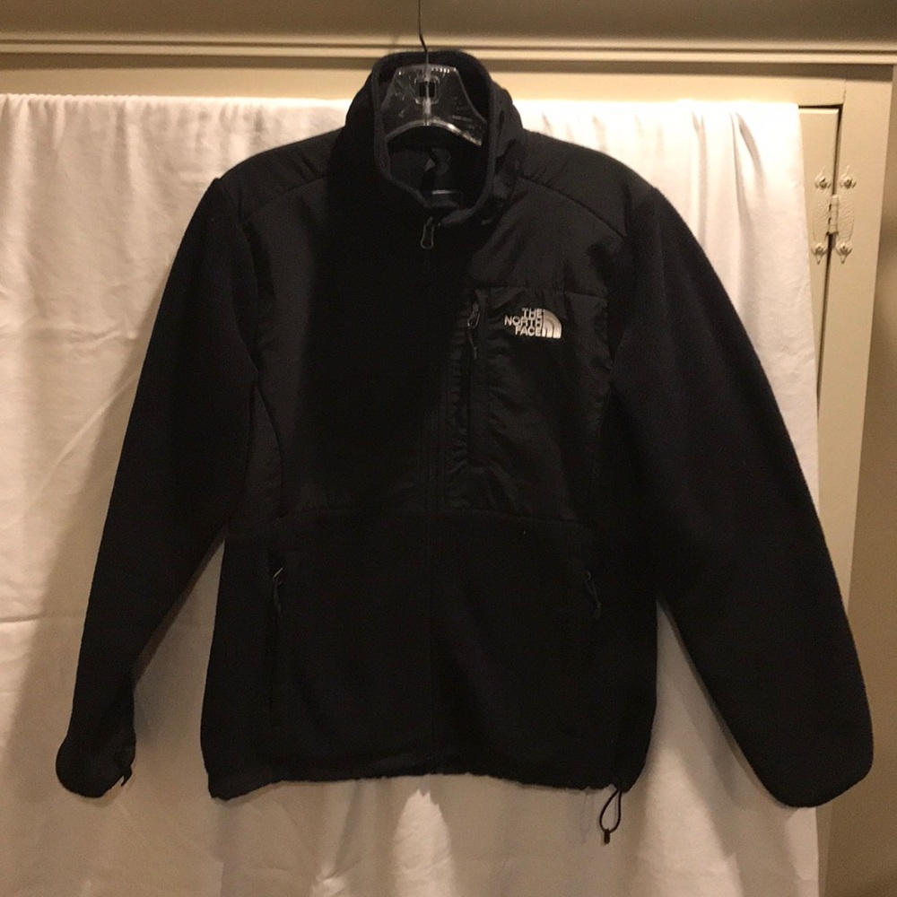 Women’s Small Black used North Face fleece zip up